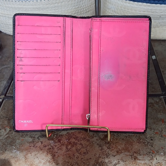 ***READ DESCRIPTION *** PROJECT PIECE!! CHANEL BIFOLD LONG WALLET - Picture 5 of 13